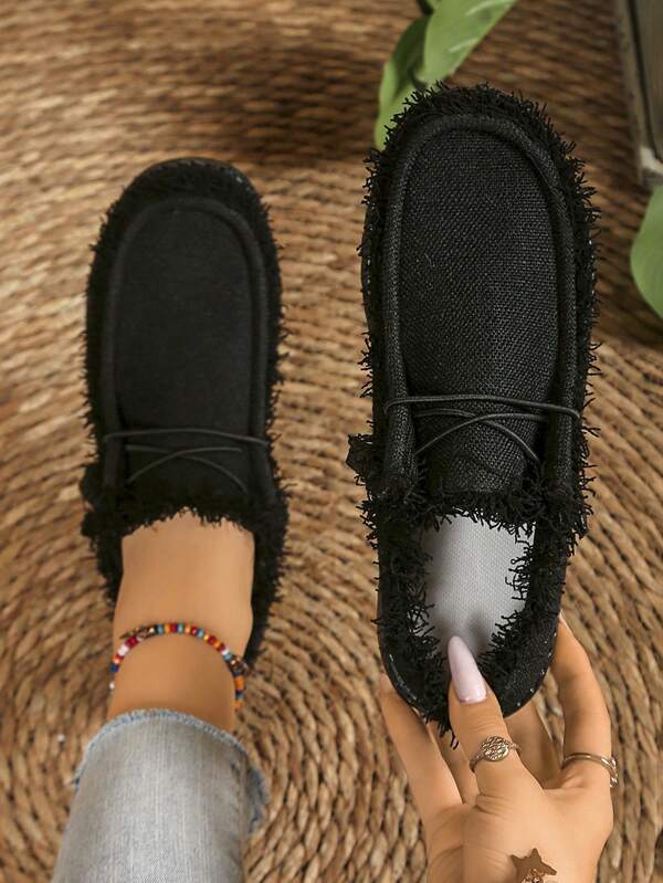 Women's Comfortable Lightweight Slip-On Casual Sneakers, Suitable For Outdoor Activities All Seasons