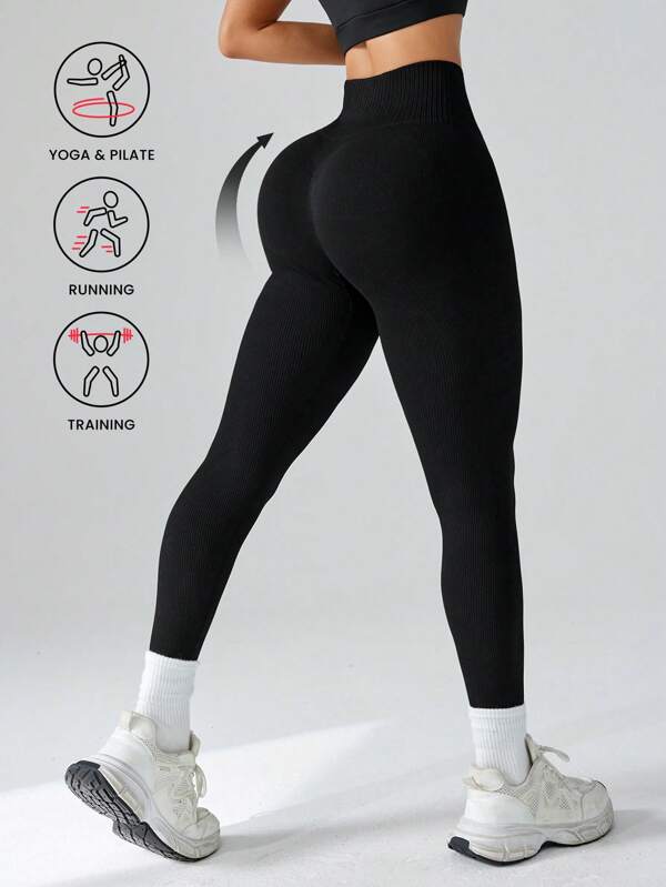 Damskie legginsy z wysokim stanem i ściągaczem, 1 szt., do uprawiania sportu, jazdy konnej na świeżym powietrzu, biegania, ćwiczeń, jogi, obcisłe spodnie, czarne rajstopy