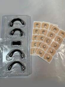 60/30 Magnetic Nasal Strips + 4 Nose Clips + 1 Magnetic Remover, Nose Dilator, 30/15 Pairs Of Anti-Snoring Nasal Strips, 4 Comfort Clips - Increase Oxygen Intake, Reduce Snoring, Improve Quality Of Sleep - Sweat-Proof, Skin Friendly Nasal Strips, Magnetic Nasal Strips, Nose Breath Dilator, Suitable For Both Men And Women