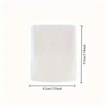 1 pieza Taza de café de cerámica inspiradora con diseño de "No puedo controlar" - Reutilizable - Apta para lavavajillas - Recordatorio de ansiedad y relajación - Adecuado para jugo, leche, Día del Maestro y regalos de cumpleaños - Vajilla de autoayuda - Taza con cita motivadora de 11 onzas - Blanco - Ver 4