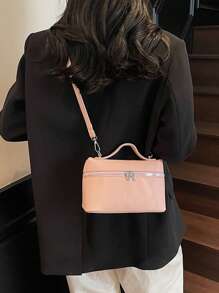 Bolso de hombro/cruzado vintage personalizado para mujer, elegante y minimalista, versátil para ir al trabajo, la oficina, citas, uso diario, compras, tomar el té de la tarde