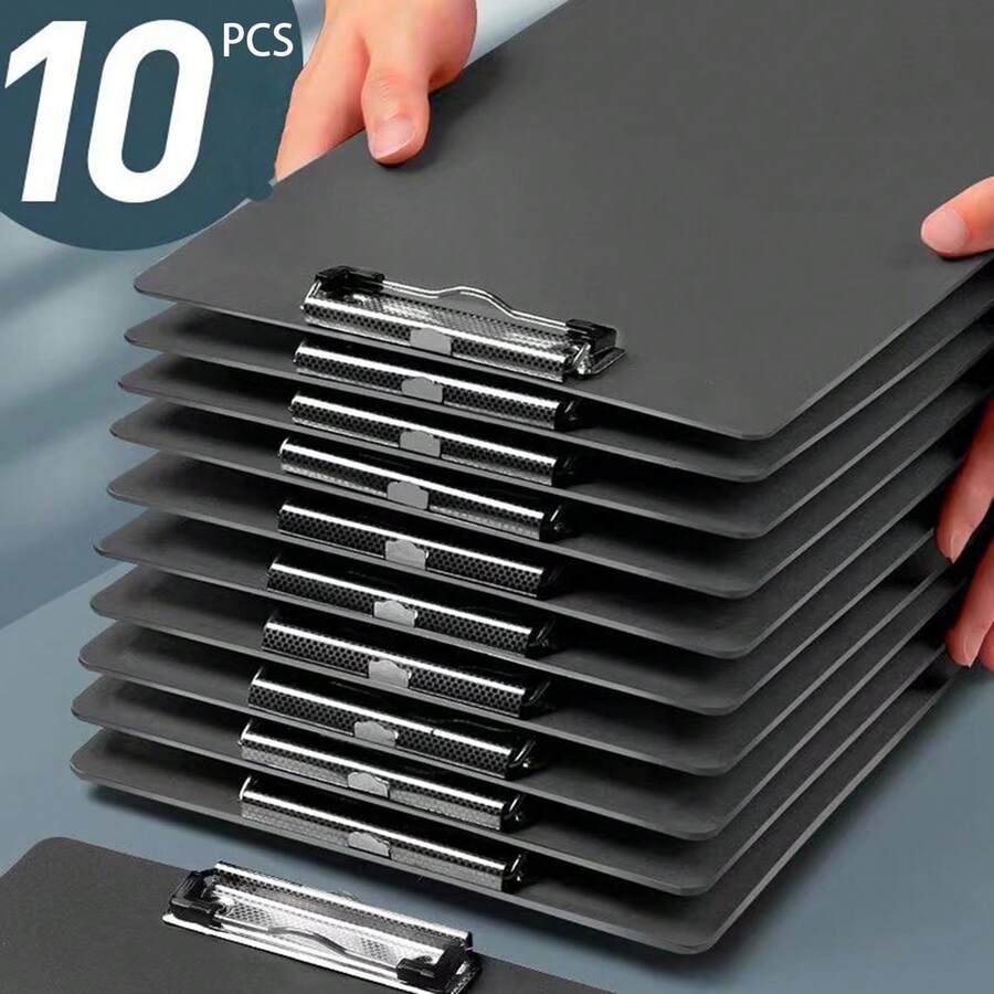 Carpeta A4, Bloc de notas, Carpeta A5 con sujetador, Tabla rígida con sujetador, Tablero para sujetar clips verticalmente, Tablero con sujetador para archivar papeles, Útiles de oficina con carcasa rígida, Sujeta-menús para restaurantes, Vuelta al cole, Útiles escolares