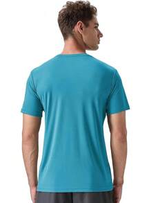 Men's 2 Pack Lightweight Crew Neck Athletic Running Short Sleeve T-Shirts Breathable Gym Workout Tee Shirts For Men