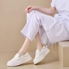 Women Work & Utility Shoes - White - View 2