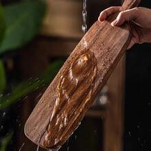 高品质天然木质切菜板套装 - 多用途厨房切菜板，适用于肉类、奶酪、寿司、蛋糕、牛排、面包、蔬菜和水果 - 砧板和砧板 - 理想的家庭和宿舍厨房配件和礼物，适合 36 个节日