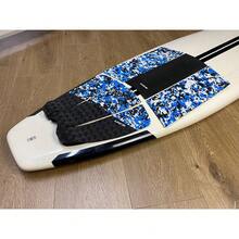 Surfboard EVA Anti-Slip Pad Heel Foot Pad Shortboard Tail Pad Adhesive - 2 Squares - View 4