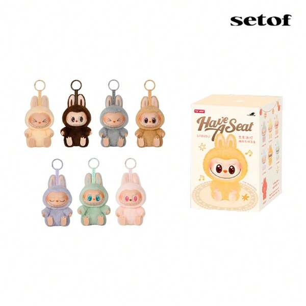 Pop Mart Pop Mart 100% Authentic POP MART THE MONSTERS Labubu Let's Play Together Doll Series Sealed Case Blind Box 1ea