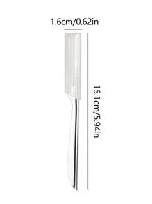 5/3/1pc Stainless Steel Eyebrow Razor With Protective Comb, Fine Blade, Perfect For Beginners, Makeup Tools
