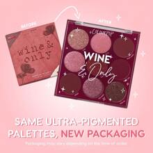 ColourPop Going Coconuts Nude Eyeshadow Palette - Cool-Toned Brown Eye Makeup Palette With 9 High-Pigment Matte And Shimmer Eyeshadow Finishes - Ultra-Velvety, Long-Wearing Formula (0.3 Oz)