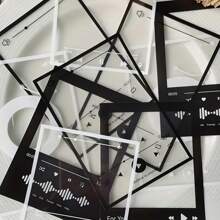 15 Sheets Of Transparent Retro Adhesive Pack For Collage, Hand Account, Decoration, Material, Sticker Pack, Album, Scrapbooking, Decoration Accessories