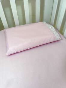 Laura Baby 2-Piece Sheet Set For American Standard Crib Or Mini Crib 100% Cotton - 粉紅色的 - 查看 1
