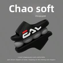 Men's Slippers Summer 2025 New Thick Sole Fashion Breathable Odor-Resistant Anti-Slip Indoor & Outdoor Wear