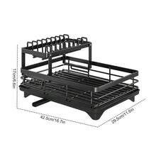 Flatware Storage - Schwarze Doppelschicht - Übersicht 7