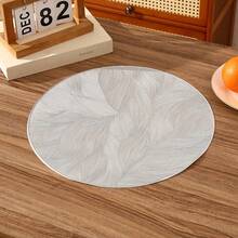 1/4/6 件花卉图案餐垫、婚礼和派对餐桌装饰、情人节餐垫