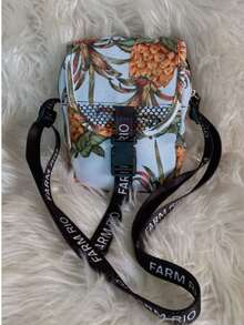 Small Shoulder Bag Printed Summer Beach Bag - 米色 - 查看 1