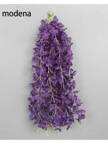 50 piezas/paquete Guirnalda colgante de flores de seda artificiales de glicinia estilo bohemio para decoración del hogar, bodas, fiestas, cumpleaños, Navidad y reuniones familiares