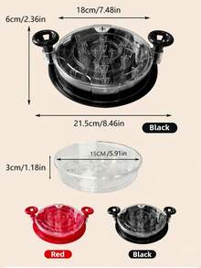 1pc Efficient Chicken Breast Shredder Tool Fast Chicken Breast Shredding Tool Handheld Meat Shredder Claws For Pulled Pork, Chicken Breast, Beef, BBQ, Tacos Kitchen Cooking Gadgets, Sandwiches, Salad, Cooking - Multicolor - View 4