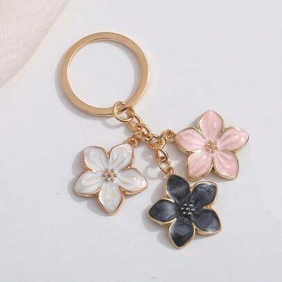 樱花钥匙扣 简约樱花手机挂件装饰配件 女士、女孩背包上学汽车配件 可爱哥特风 Y2K 包包配件 带证件夹的挂绳 汽车配件 包包挂饰 圣诞礼物 汽车配件 老师 朋友 姐妹 礼物创意