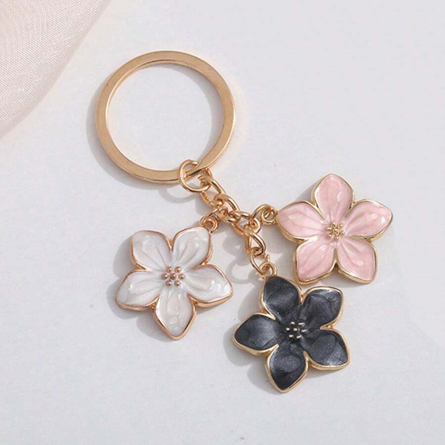 樱花钥匙扣 简约樱花手机挂件装饰配件 女士、女孩背包上学汽车配件 可爱哥特风 Y2K 包包配件 带证件夹的挂绳 汽车配件 包包挂饰 圣诞礼物 汽车配件 老师 朋友 姐妹 礼物创意 - 彩色 - 查看 1