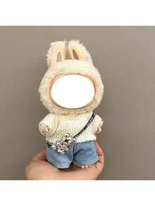 (Apparel Only) New Hot Selling 17cm Doll Outfits Soft PVC Doll Clothes Cute Casual Suit, Premium Wholesale For Labubu - Multicolor - View 4