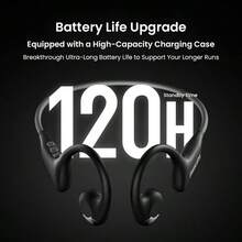 PHILIPS 骨传导开放式无线耳机，支持无线5.4和麦克风，8小时播放时间，隔音效果好，按键控制，防缠绕线缆，Type-C充电，是跑步、骑行等户外运动的理想之选。 - 彩色 - 查看 11