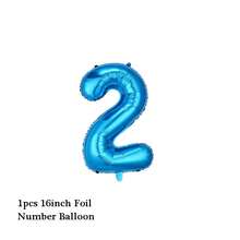 บอลลูนตัวเลขขนาดใหญ่สีน้ำเงิน 16/32 นิ้ว บอลลูนยักษ์ บอลลูนงานปรอม บอลลูนฟอยล์เฮลิยูมไมลาร์ขนาดใหญ่สำหรับตกแต่งงานวันเกิด/งานแต่งงาน/ครบรอบ, บอลลูนตัวเลขสีน้ำเงินเลข 0 ถึง 9 บอลลูนเฮลิยูมตกแต่งงานวันเกิด อุปกรณ์ตกแต่งงานแต่งงานที่สามารถเป่าลมได้ - R4-สีน้ำเงินบริสุทธิ์ - ดู 30