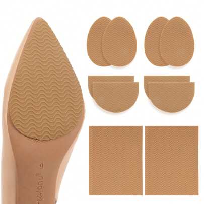 Sujetadores antideslizantes para suelas de zapatos con almohadillas autoadhesivas, previenen el deslizamiento, adecuados para tacones altos, zapatillas y pantuflas