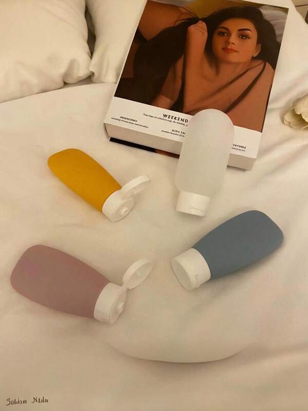 1/3 pièces, Polypropylène, 11cm*4,5cm, Bouteille de remplissage de lotion cosmétique portable et de parfum vide pour les voyages et les déplacements professionnels, convient pour l'extérieur, l'hôtel, les voyages, les accessoires de chambre pour la décoration de la chambre à coucher
