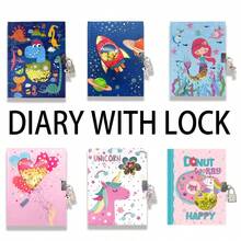 1 Secret Journal With Lock, 7x5.2 Inches 160 Pages Cute Journal Secret Notebook With Lock And Key, Birthday Gift, Opening Season Gift