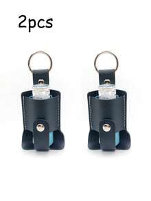 1/2 件哮喘吸入器支架、止咳喷雾瓶收纳袋、轻便便携式 PU 皮革成人哮喘吸入器盒（不含吸入器）、抗菌喷雾瓶收纳袋、便携式药瓶收纳袋、皮套（仅支架）旅行必需品旅行配件假期暑假返校