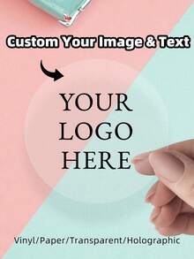 1~100张个性化标签 - 可定制任意设计、图片、Logo、文字的贴纸，防水贴纸，定制感谢标签贴纸，商业Logo，100张标签，封条，免熨烫，装饰性强，多功能，可调节，防霉，装饰性强，粘性强，可爱，时尚，精美，高品质，色彩丰富，可定制，个性化，是送给她、爸爸、妈妈、家人、朋友的理想礼物，适合乔迁、毕业等场合，可用于厨房、餐厅、卧室、办公室、客厅、家居、花园、茶室等，营造温馨氛围，秋季家居焕新，打造和谐家居，办公室装饰，旅行收纳。 - 彩色 - 查看 35