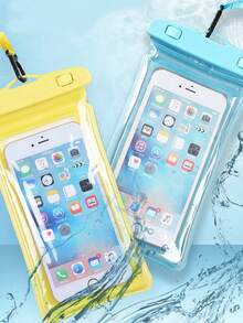 Pvc Waterproof Cell Phone Bag For Rafting, Swimming, Underwater Photography With Airbag For School, Office, Home, Travel Airbag Cell Phone Waterproof Bag With 3D Design, Sealed Protective Case, Clear Plastic Dry Bag With Neck Strap For Beach, Cruise And Travel. Smartphone Sports Bag Sports Bag Holiday Travel Vacation Summer Swimming Bag Holiday, Friends, Parents, Couple, Funny Gift, Christmas Beach Bag Waterproof Phone Case - Multicolor - View 5