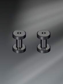 1Pair Simple Stainless Steel Ear Stretcher, 2mm4mm6mm8mm10mm Pulley Ear Expander, Unisex Ear Piercing Jewelry - Auricle - View 40