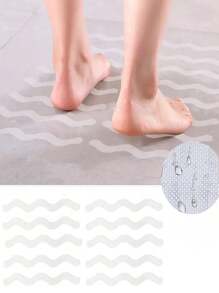 30 Piece Set Of Transparent Anti Slip Bathtub And Shower Floor Stickers - Bathtub Floor Anti Slip Tape - Easy To Stick And Remove - Prevent Slipping And Falling, Bathroom Decoration, Bathroom Accessories
