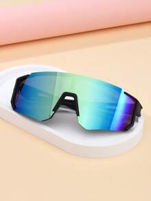 1 件儿童时尚眼镜，男女通用骑行、滑雪、登山经典多功能护目镜，适合旅行户外运动 - 彩色 - 查看 13