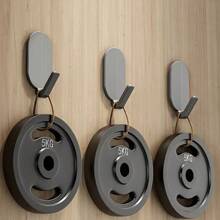 5pcs Heavy Duty Adhesive Hooks - No Drill Needed, Great For Bathroom & Toilet, Multi-Function Wall Mounted Hanger For Clothes, Towels And Robes, Bathroom Accessories | Modern Wall Mounted Hanger | Easy Installation Hooks, Bathroom Towel Rack