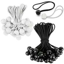 10 Peças Corda de Elástico Bungee de 15 cm, Corda Bungee de Alta Resistência para Lona, Amarração de Toldo, Barracas de Camping, Cargas, Fios, Mangueiras, Guarda-sóis de Pátio, Toldos