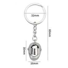 1 件创意摩托车头盔钥匙扣，逼真的 3D 酷炫头盔钥匙扣吊坠，摩托车俱乐部小礼物，汽车钥匙扣，适合朋友/男朋友，学校背包，汽车配件，可爱哥特 Y2k 包配件挂绳，带身份证夹，汽车配件包饰