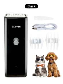 Tosa Elétrica para Animais de Estimação, Tosadora Sem Fio Recarregável Profissional para Cães, Tosadora de Baixo Ruído para Animais de Estimação Pequenos e Grandes, Máquina de Tosa para Gatos, Kit de Tosa para Animais de Estimação, À Prova d''Água IPX7