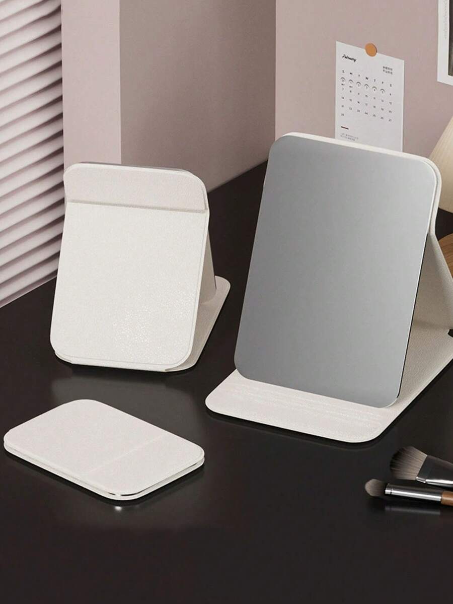 1 chiếc gương trang điểm công chúa gấp gọn, di động, độ phân giải cao, thích hợp cho ký túc xá sinh viên. Cũng có thể dùng làm gương trang điểm trong phòng khách, phòng ngủ và phòng tắm. Trang trí nhà cửa. Phụ kiện du lịch, quà tặng đám cưới, tiệc tùng, sinh nhật. Quà tặng cho nam giới, mẹ, cha, bạn thân và giáo viên. Quà năm mới, quà tặng khuyến mãi, du lịch, đồ dùng giá rẻ, đồ dùng cần thiết khi đi du lịch. - trắng - Xem 1