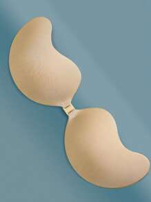 2/3/4 Peças Sutiãs Invisíveis Adesivos em Formato de Manga - Sutiãs de Silicone Sem Alças com Efeito Push-Up para Vestidos Sem Costas, Almofadas Autoadesivas Respiráveis e Reutilizáveis para Levantar o Busto, Amigáveis com a Pele