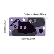 [本月新品：35.4*15.7英寸桌垫（活泼的猫咪）]，适用于学校用品，返校 - A - 查看 11