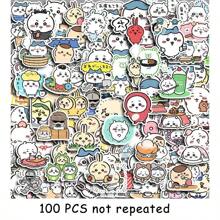 1 Set Of 66 Sheets/1 Set Of 100 Sheets Cute Japanese Anime, Graffiti Stickers, Personalized Cartoon Decorations, Phone Case Stickers, Waterproof UV Varnish, Glossy Film, Matte Film, No Need To Cut, Tear Off And Stick, Stickers