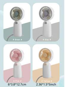 1pc Handheld Battery Operated Mini Fan, Portable For Summer And For Outdoor(Do Not Deliver Batteries,Battery Needs To Be Purchased Separately)