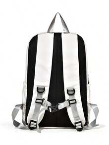 16 Inch High Capacity Casual Business Laptop Backpack - Multi-Compartment Polyester Solid Color School Bag, Suitable For Travling, Outdoor Hiking - Multicolor - View 4