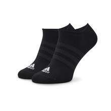 Adidas Unisex SOCKS 3 PACK - Black and White - View 2