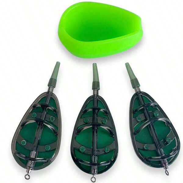 Ensemble lanceur Feeder carpe Méthode feeder carpe et moule Ensemble de tackle de pêche à la carpe