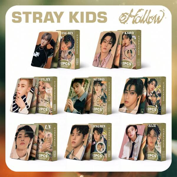 pokemon STRAYKIDS Collector Edition Photocard Merch & Sticker Pack – BangChan,Leekonw,Changbin,,,Felix,I.N, 5th Anniversary & Christmas Themes – , K-POP Fan Merchandise,Collection 92pcs (60 LOMO Cards +32 Stickers),60PCS,124pcs