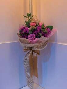 20 Stücke/Packung Transparentes mattiertes Geschenkpapier mit englischem Blumenmuster, Bouquet Geschenkverpackungspapier, Material für Blumenarrangements