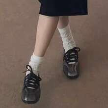 Women Loafers Shoes - 黑色 - 查看 2